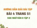Bài 4 trang 51 SGK Ngữ văn 8 tập 2