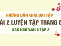 Bài 2 luyện tập trang 61 SGK Ngữ văn 8 tập 2