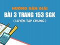 Bài 3 trang 153 SGK Toán 4
