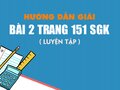 Bài 2 trang 151 SGK Toán 4 (Luyện tập)