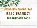 Bài 2 trang 71 SGK Ngữ văn 6 tập 2