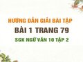 Bài 1 trang 79 SGK Ngữ văn 10 tập 2