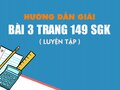 Bài 3 trang 149 SGK Toán 4