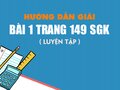 Bài 4 trang 149 SGK Toán 4