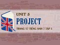 Project Unit 5 lớp 7 trang 57 SGK Tiếng Anh
