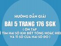 Bài 5 trang 176 SGK Toán 4