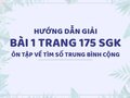 Bài 1 trang 175 SGK Toán 4
