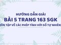 Bài 5 trang 163 SGK Toán 4