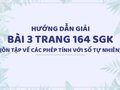 Bài 3 trang 164 SGK Toán 4