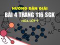 Bài 4 trang 116 SGK Hóa 9