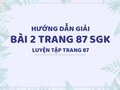 Bài 2 trang 87 SGK Toán 4