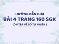 Bài 4 trang 160 SGK Toán 4
