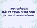 Bài 1 trang 161 SGK Toán 4 (Ôn tập về số tự nhiên - tiếp theo)