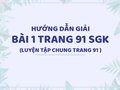 Bài 1 trang 91 SGK Toán 4