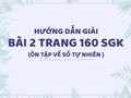 Bài 2 trang 160 SGK Toán 4