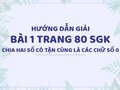Bài 1 trang 80 SGK Toán 4