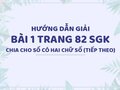 Bài 1 trang 82 SGK Toán 4