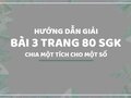 Bài 3 trang 79 SGK Toán 4