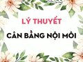 Lý thuyết Cân bằng nội môi