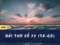Soạn bài Bài thơ số 28 (Ta-go)