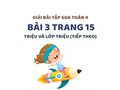 Bài 3 trang 15 SGK Toán 4