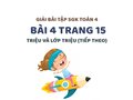 Bài 4 trang 15 SGK Toán 4