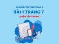 Bài 1 trang 7 SGK Toán 4