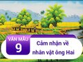 Cảm nhận về nhân vật ông Hai trong truyện ngắn Làng của Kim Lân