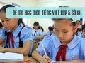 Đề thi học sinh giỏi lớp 5 môn Tiếng việt - Đề số 18