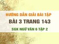 Bài 3 trang 143 SGK Ngữ văn 6 tập 2 