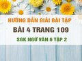 Bài 4 trang 109 SGK Ngữ văn 6 tập 2 