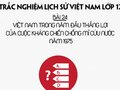 Trắc nghiệm lịch sử 12 Bài 24: Việt Nam trong năm đầu thắng lợi ... năm 1975