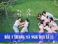 Bài 1 trang 83 SGK Địa lí 11