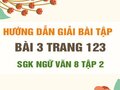 Bài 3 trang 123 SGK Ngữ văn 8 tập 2 