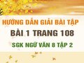 Bài 1 trang 108 SGK Ngữ văn 8 tập 2 