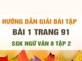 Bài 1 trang 91 SGK Ngữ văn 8 tập 2