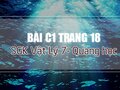 Bài C1 trang 18 SGK Vật lý  7 - Quang học