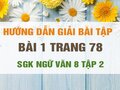 Bài 1 trang 78 SGK Ngữ văn 8 tập 2