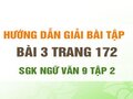Bài 3 trang 172 SGK Ngữ văn 9 tập 2 