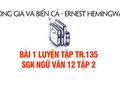 Bài 1 luyện tập trang 135 SGK Ngữ văn 12 tập 2
