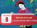 Bình luận câu tục ngữ Cái nết đánh chết cái đẹp