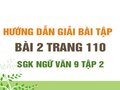 Bài 2 trang 110 SGK Ngữ văn 9 tập 2 (Khởi ngữ và các thành phần biệt lập)