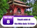 Thuyết minh về Văn Miếu Quốc Tử Giám