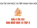 Bài 5 trang 197 SGK Ngữ văn 12 tập 2