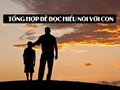Tổng hợp đề đọc hiểu Nói với con - Y Phương