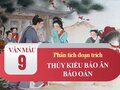 Phân tích đoạn trích Thúy Kiều báo ân báo oán