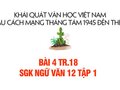 Bài 4 trang 18 SGK Ngữ văn 12 tập 1
