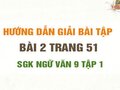 Bài 2 trang 51 SGK Ngữ văn 9 tập 1 