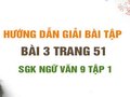 Bài 3 trang 51 SGK Ngữ văn 9 tập 1 