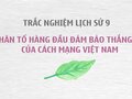 Nhân tố hàng đầu đảm bảo thắng lợi của cách mạng Việt Nam
